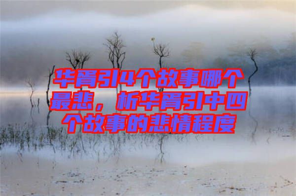 華胥引4個故事哪個最悲，析華胥引中四個故事的悲情程度