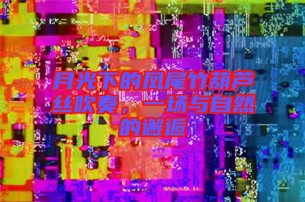 月光下的鳳尾竹葫蘆絲吹奏,一場(chǎng)與自然的邂逅