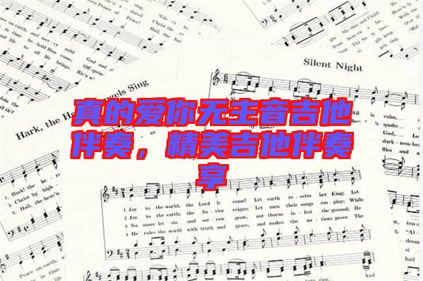 真的愛你無主音吉他伴奏,精美吉他伴奏享