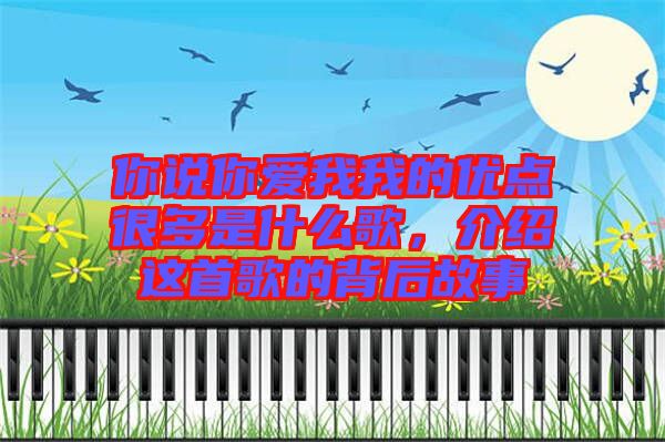 你說你愛我我的優點很多是什么歌,介紹這首歌的背后故事