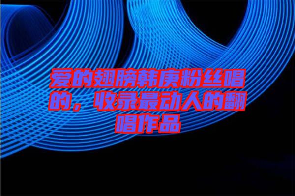 愛的翅膀韓庚粉絲唱的,收錄最動人的翻唱作品