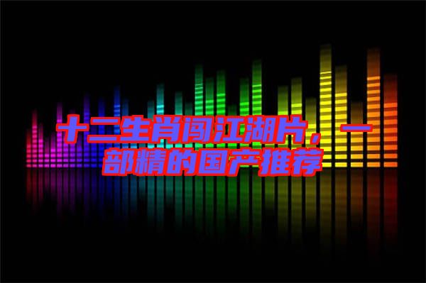 十二生肖闖江湖片，一部精的國產推薦