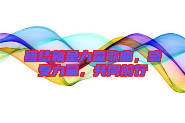 團結就是力量歌曲,感受力量,共同前行