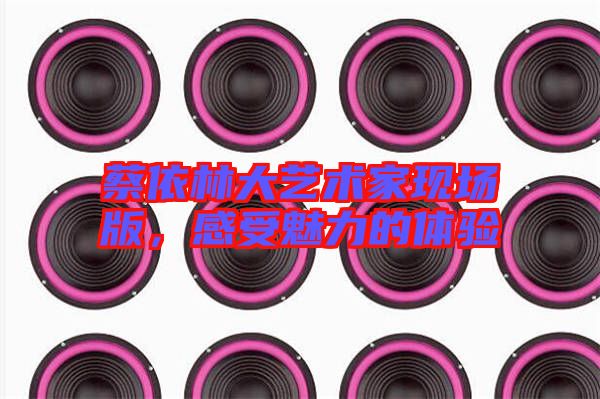 蔡依林大藝術(shù)家現(xiàn)場(chǎng)版，感受魅力的體驗(yàn)