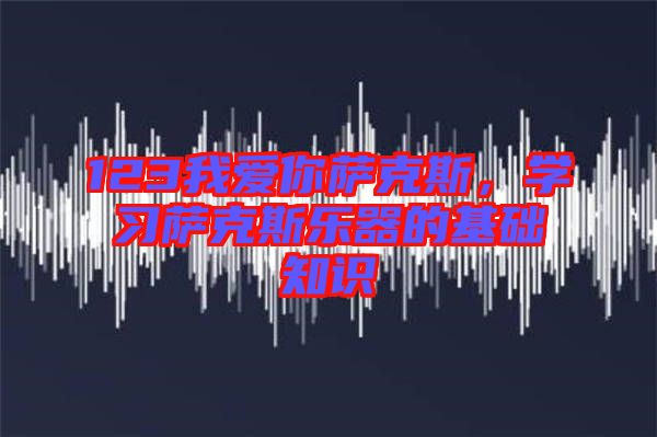 123我愛(ài)你薩克斯,學(xué)習(xí)薩克斯樂(lè)器的基礎(chǔ)知識(shí)