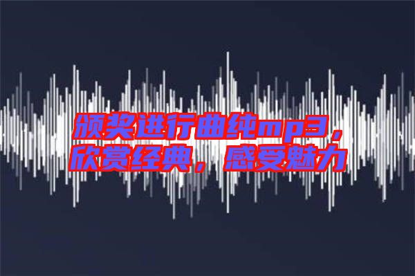 頒獎進行曲純mp3,欣賞經典,感受魅力