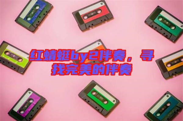 紅蜻蜓by2伴奏,尋找完美的伴奏