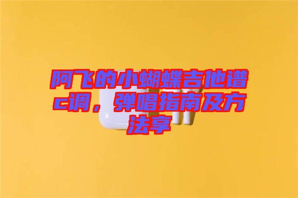 阿飛的小蝴蝶吉他譜c調,彈唱指南及方法享