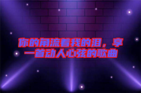 你的角流著我的淚,享一首動人心弦的歌曲