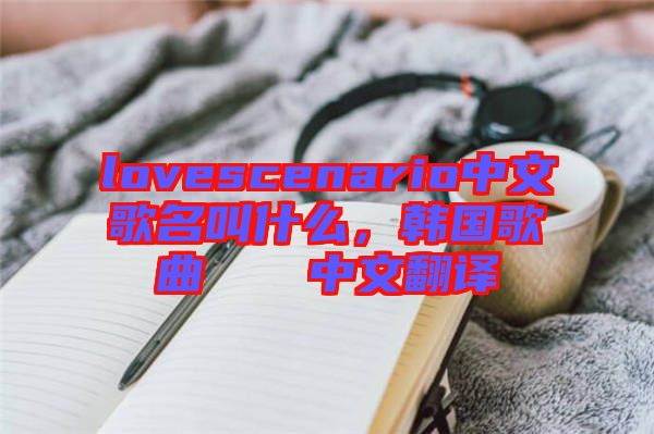 lovescenario中文歌名叫什么,韓國歌曲????中文翻譯