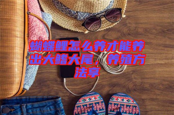 蝴蝶鯉怎么養才能養出大鰭大尾,養殖方法享