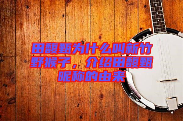 田馥甄為什么叫新竹野猴子，介紹田馥甄昵稱的由來