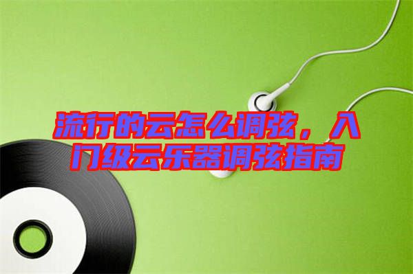 流行的云怎么調(diào)弦,入門級云樂器調(diào)弦指南