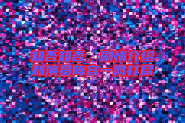 知否知否,劇情介紹和演員陣容一網打盡