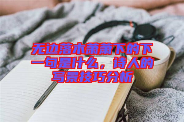 無邊落木蕭蕭下的下一句是什么，詩人的寫景技巧分析