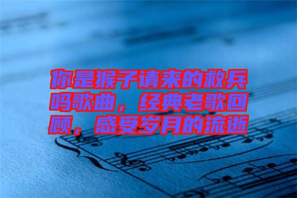 你是猴子請(qǐng)來的救兵嗎歌曲,經(jīng)典老歌回顧,感受歲月的流逝