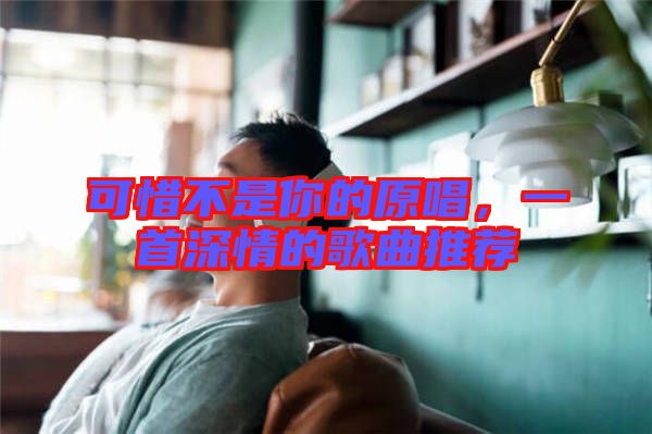 可惜不是你的原唱，一首深情的歌曲推薦