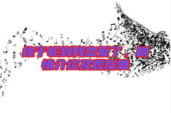 終于輪到我戀愛了,劇情介紹及觀后感