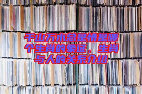 千山萬水總是情是哪個生肖的象征，生肖與人的關系介紹